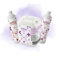   Belloa Mosószer és öblítő koncentrátum levendula illattal 5L + Duguláselhárító 1L + WC-olaj 1L